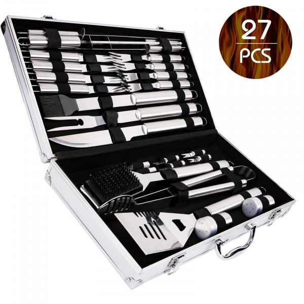 BBQ Tools - Aluminium Koffer - 26er Set