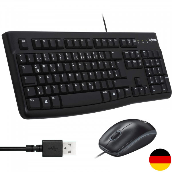 LOGITECH Tast./Maus Set MK120