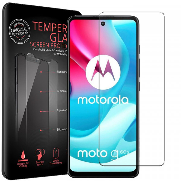 2x Panzerglas für Motorola Moto G60s Glas Folie Schutzfolie