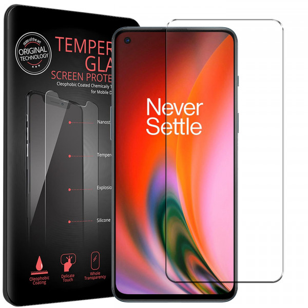 2x Panzerglas für OnePlus Nord 2 5G Glas Folie Schutzfolie