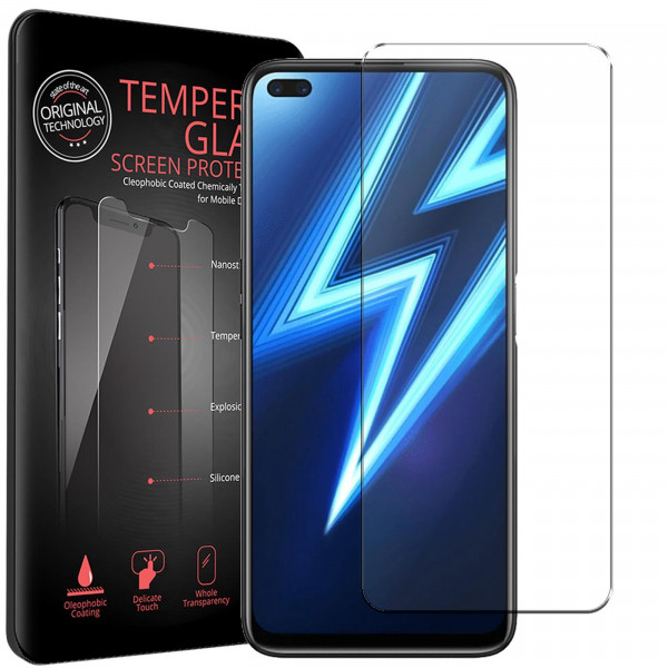 2x Panzerglas für Realme 6 Pro Glas Folie Schutzfolie