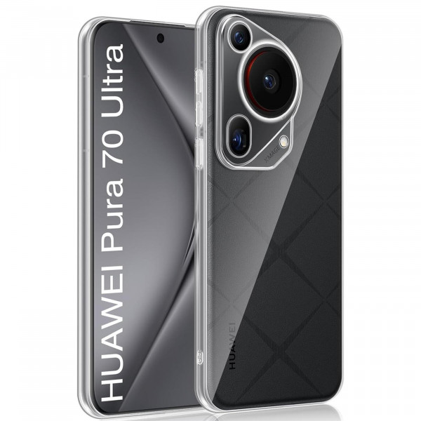 Safers Zero Case für Huawei Pura 70 Ultra Hülle Transparent Slim Cover Clear Schutzhülle