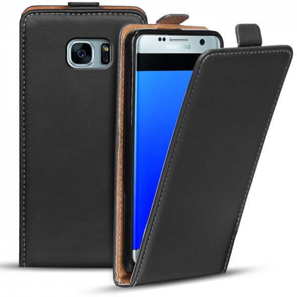 Safers Flipcase für Samsung Galaxy S7 Hülle Klapphülle Cover klassische Handy Schutzhülle