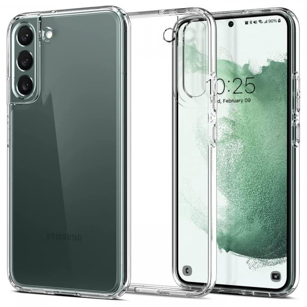 Safers Zero Case für Samsung Galaxy S22 Hülle Transparent Slim Cover Clear Schutzhülle