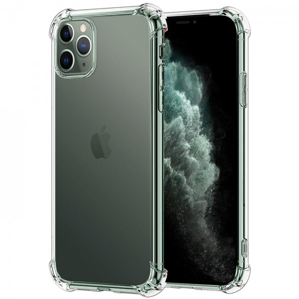 Safers Rugged TPU für iPhone 11 Pro Schutzhülle Anti Shock Handy Case Transparent Cover