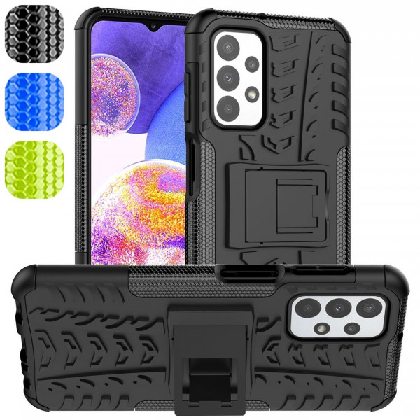 Safers Outdoor Hülle für Samsung Galaxy A23 5G Case Hybrid Armor Cover Schutzhülle