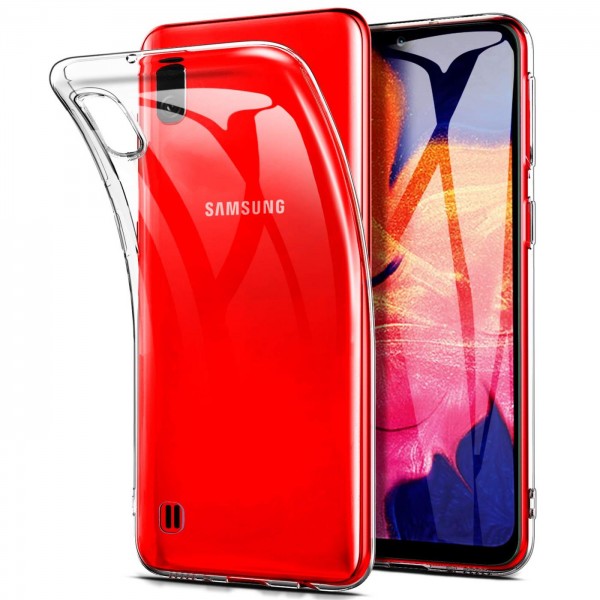 Safers Zero Case für Samsung Galaxy A10 Hülle Transparent Slim Cover Clear Schutzhülle