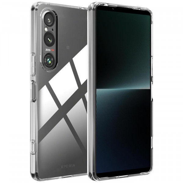 Safers Zero Case für Sony Xperia 1 VI Hülle Transparent Slim Cover Clear Schutzhülle