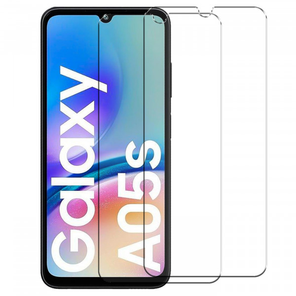 2x Panzerglas für Samsung Galaxy A05s Glas Folie Schutzfolie