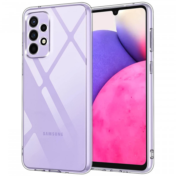 Safers Zero Case für Samsung Galaxy A13 4G Hülle Transparent Slim Cover Clear Schutzhülle