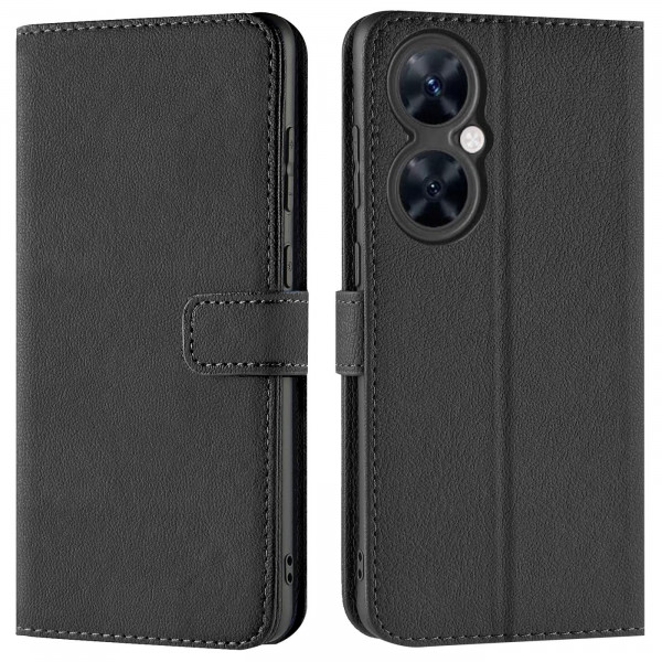 Safers Basic Wallet für Huawei Nova 11i Hülle Bookstyle Klapphülle Handy Schutz Tasche