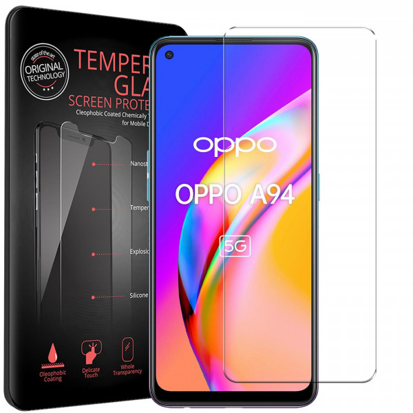 2x Panzerglas für OPPO A94 4G Glas Folie Schutzfolie