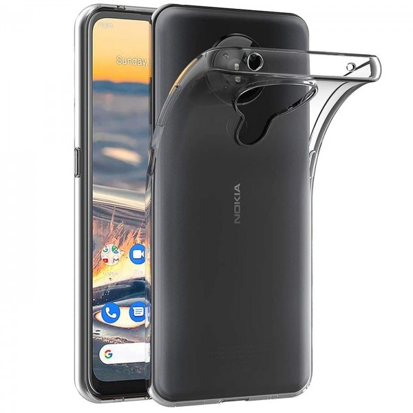 Safers Zero Case für Nokia 5.3 Hülle Transparent Slim Cover Clear Schutzhülle