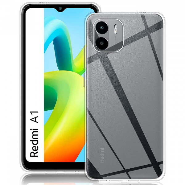 Safers Zero Case für Xiaomi Redmi A1 Hülle Transparent Slim Cover Clear Schutzhülle