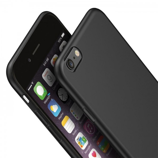 Safers Classic TPU für Apple iPhone 6 Plus / 6s Plus Schutzhülle Hülle Schwarz Handy Case
