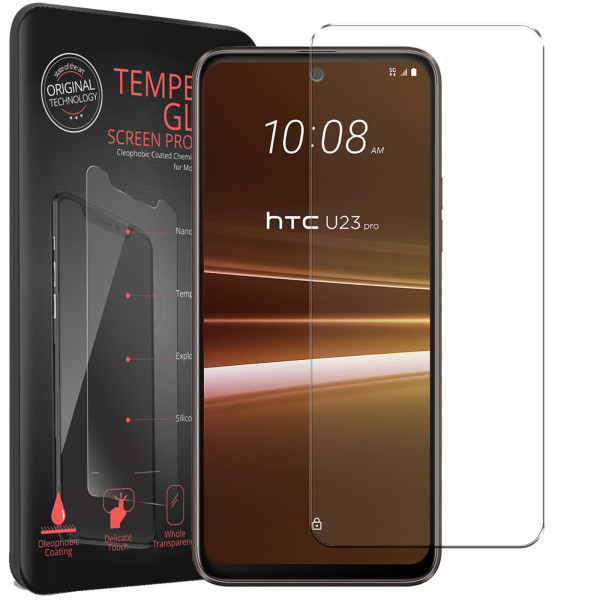 2x Panzerglas für HTC U23 Pro Glas Folie Schutzfolie